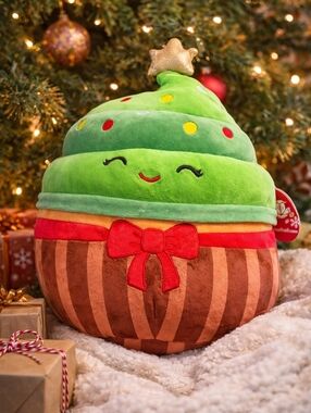 Christmas Squishmallow Myla Nwt And Bonus Extra